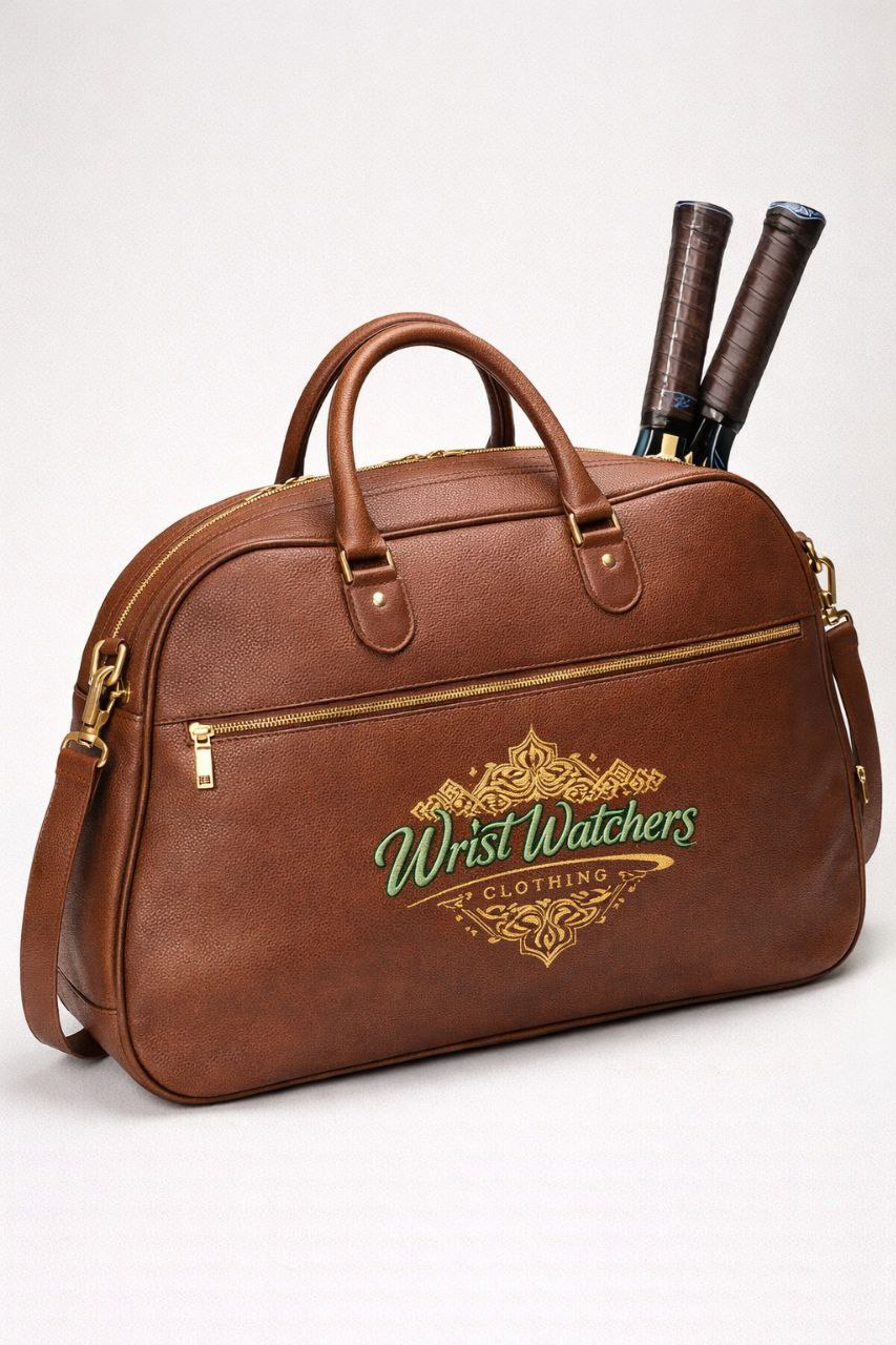 Leather Tennis Bag